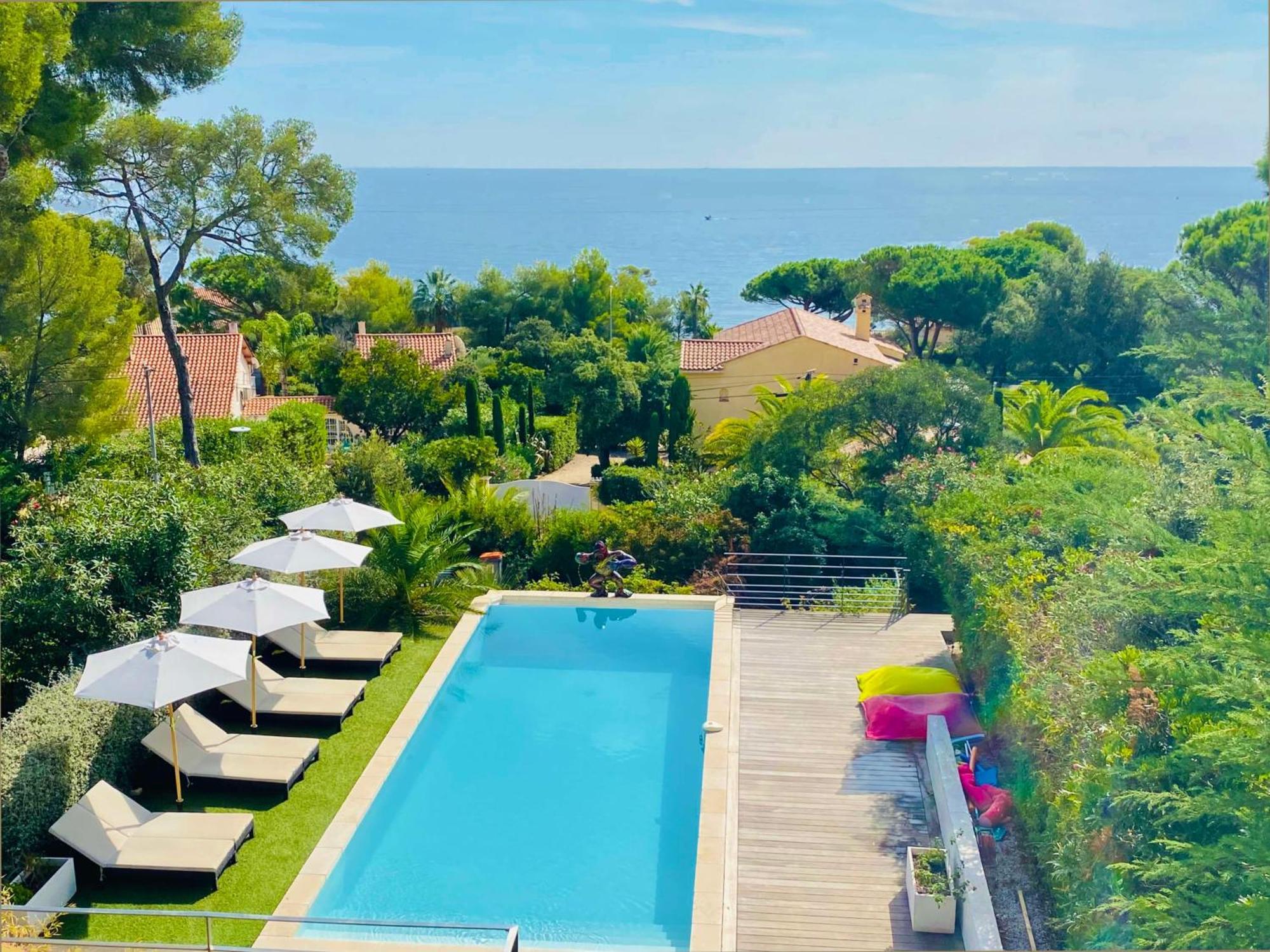 Villa Mediterranea Les Issambres Bagian luar foto