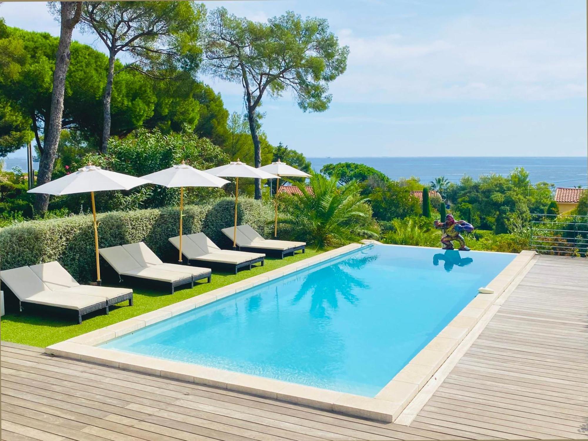 Villa Mediterranea Les Issambres Bagian luar foto