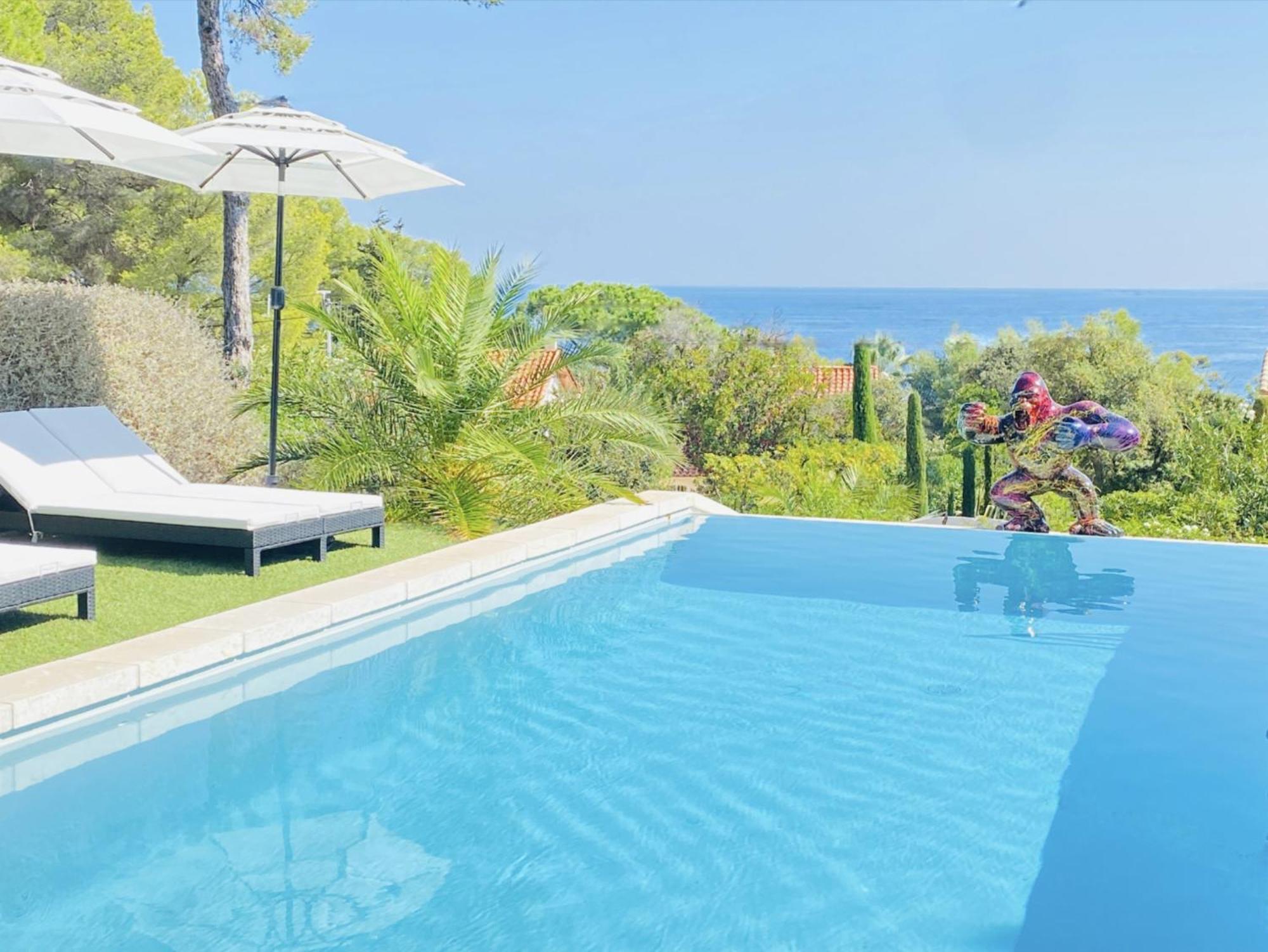 Villa Mediterranea Les Issambres Bagian luar foto